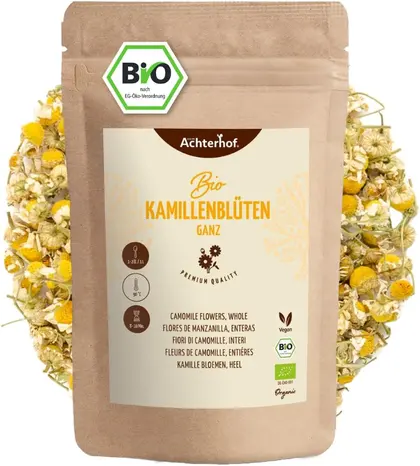 Bio-Kamillenblüten ganz, lose, 250 g