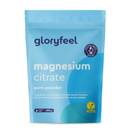 gloryfeel Magnesiumcitrat-Pulver, 600 g