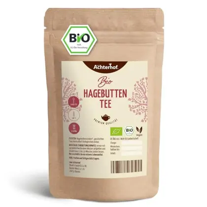 Hagebuttentee bio lose 250 g, geschnittene Schalen