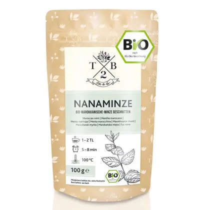 Nana-Minze Bio-Tee geschnitten, lose, 100 g