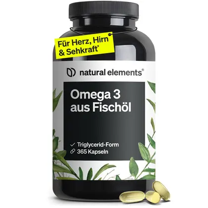 Omega-3-Kapseln mit EPA und DHA