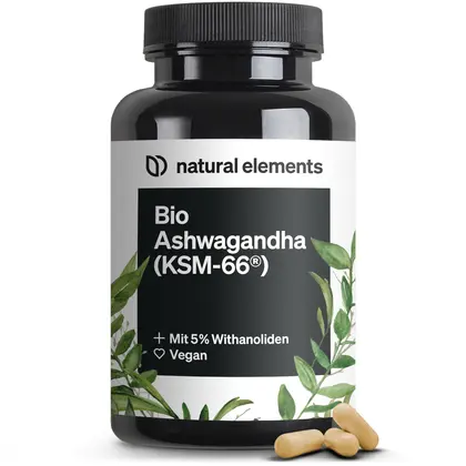 Premium KSM-66 Ashwagandha vegan, 180 Kapseln