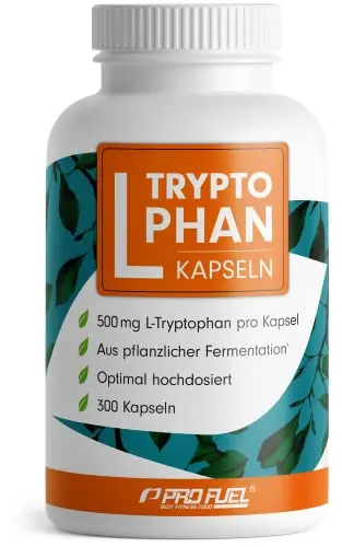 ProFuel L-Tryptophan 500 mg, 300 Kapseln