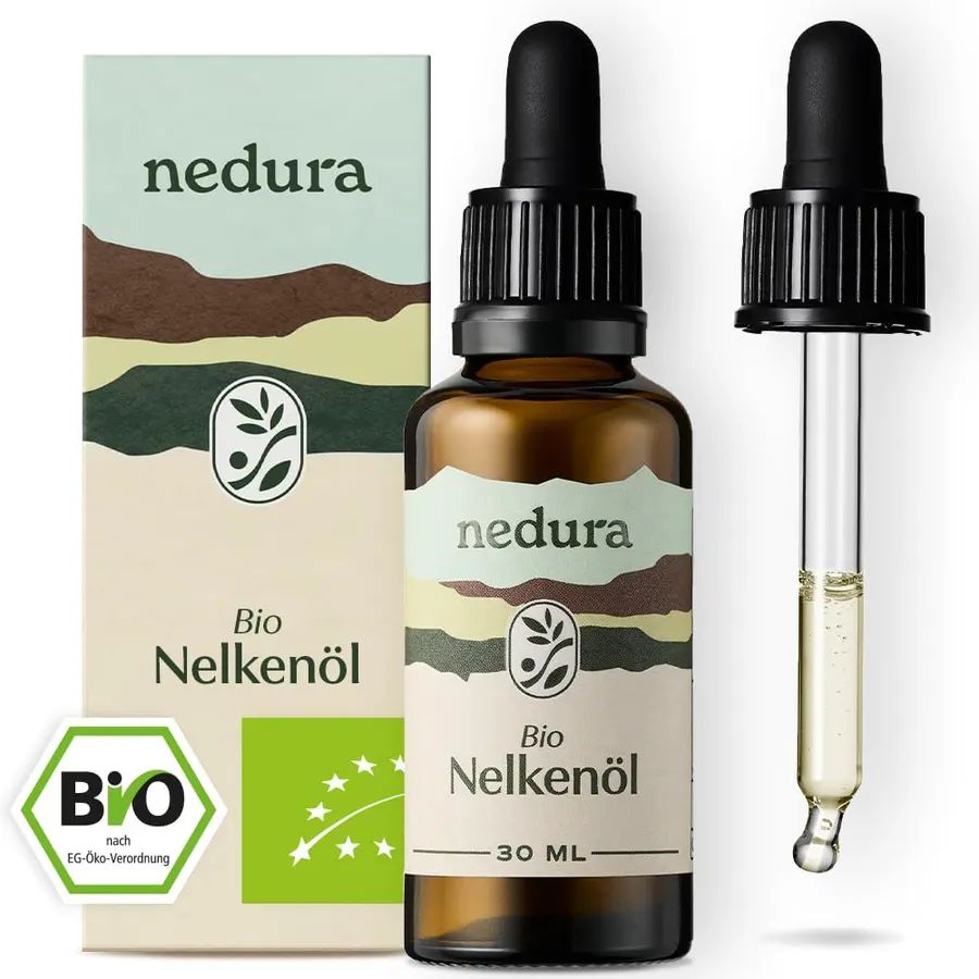 Reines Bio-Nelkenöl 30 ml in Lebensmittelqualität