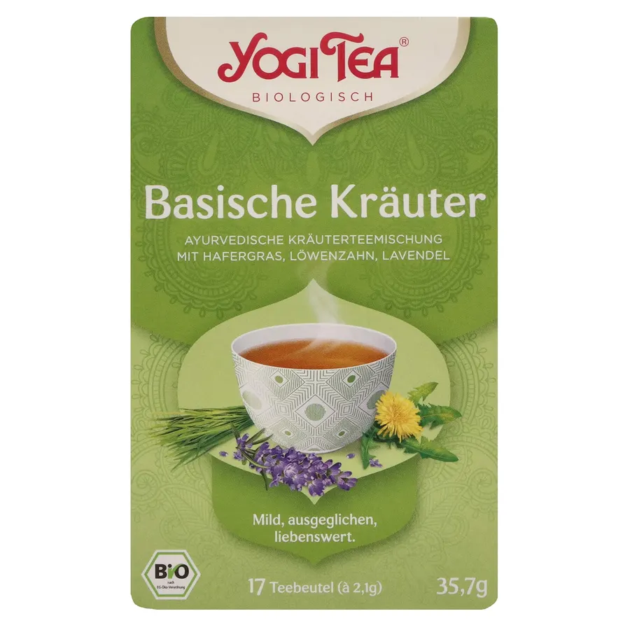 Yogi Tea Basische Kräuter bio, 17 Beutel